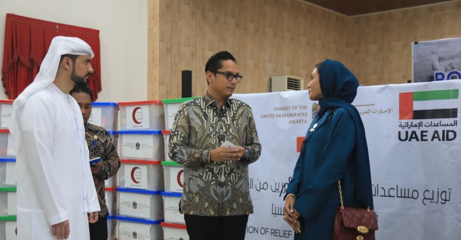 Indonesia Kirim Pulang 30 Ton Bantuan Beras dari UEA