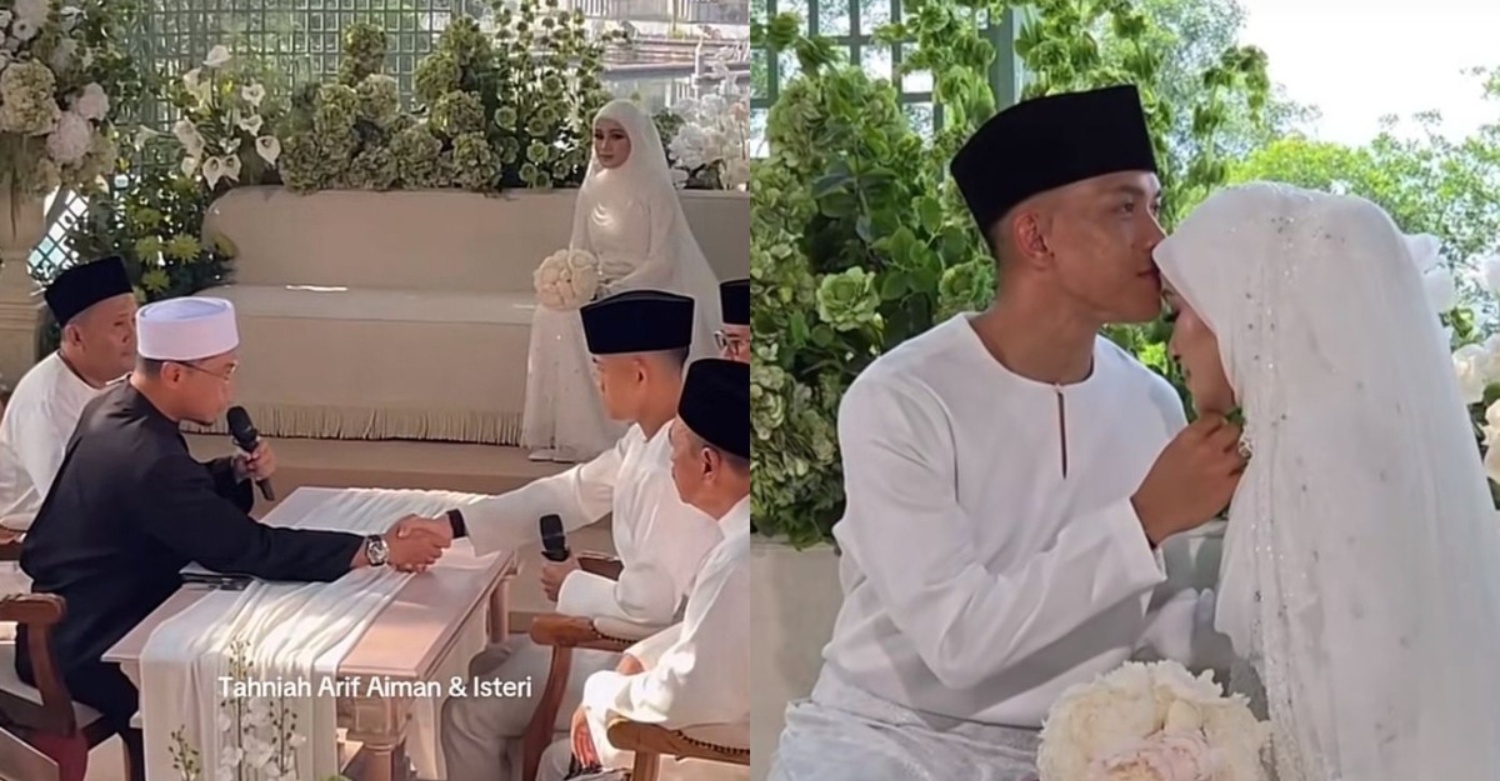 Arif Aiman ​​​​Menikah Sah, Mengakhiri Lajang