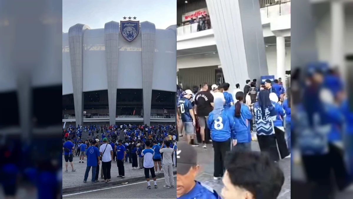Bahang Chelsea VS JDT, Orang Ramai ‘Turun Padang’ Seawal Jam 4 Petang