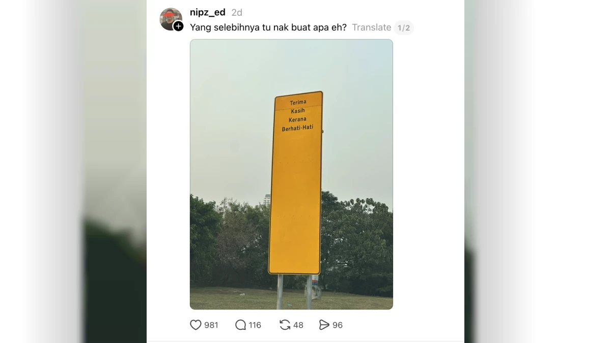 “Selebihnya tu nak buat apa eh?”, Terhibur Netizen Pula Tolong ‘Jawab’ Tempat Kosong